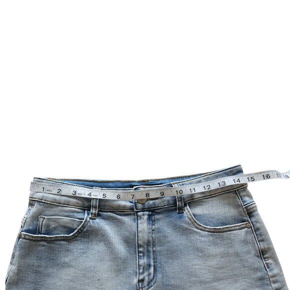 Desigual Flounce patchwork denim mini skirt - Picture 2 of 6